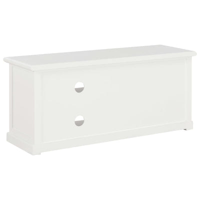 vidaXL TV Cabinet White 90x30x40 cm Wood