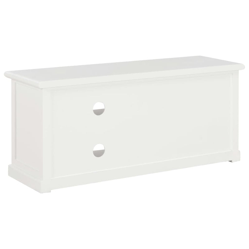vidaXL TV Cabinet White 90x30x40 cm Wood