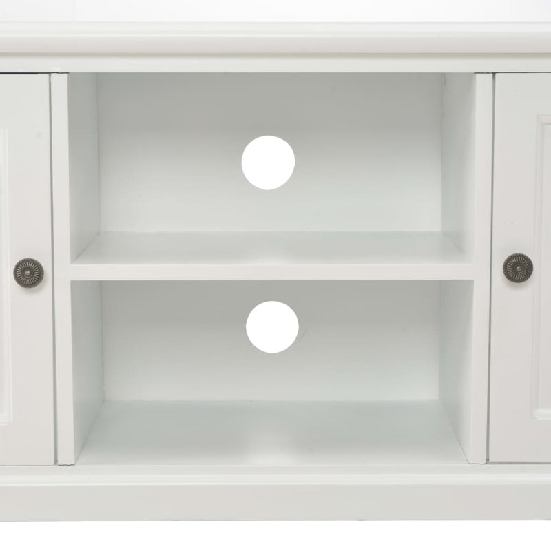 vidaXL TV Cabinet White 120x30x40 cm Wood