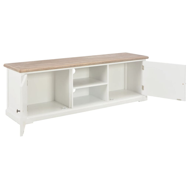 vidaXL TV Cabinet White 120x30x40 cm Wood