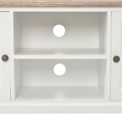 vidaXL TV Cabinet White 120x30x40 cm Wood