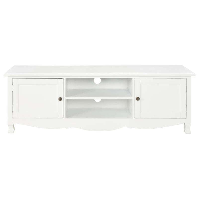 vidaXL TV Cabinet White 120x30x40 cm Wood