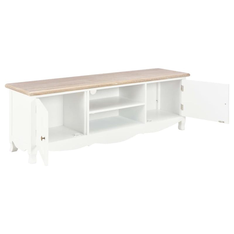vidaXL TV Cabinet White 120x30x40 cm Wood