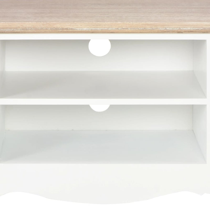vidaXL TV Cabinet White 120x30x40 cm Wood