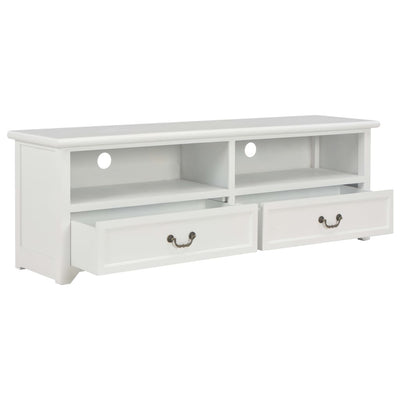 vidaXL TV Cabinet White 120x30x40 cm Wood