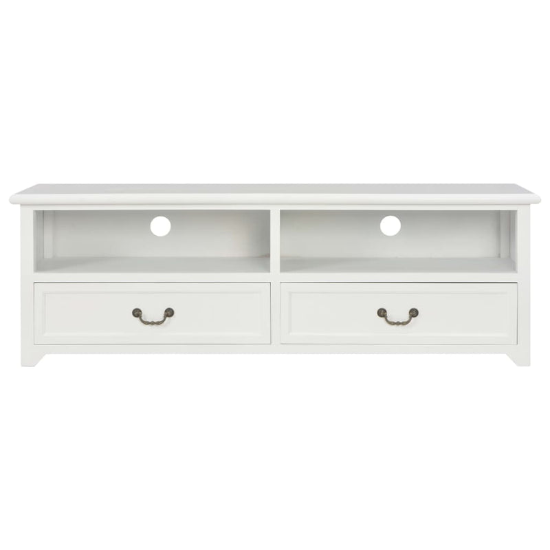 vidaXL TV Cabinet White 120x30x40 cm Wood