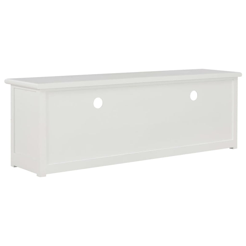 vidaXL TV Cabinet White 120x30x40 cm Wood