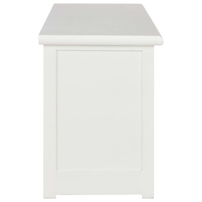 vidaXL TV Cabinet White 120x30x40 cm Wood