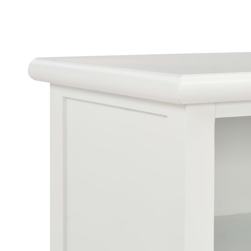 vidaXL TV Cabinet White 120x30x40 cm Wood