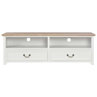 vidaXL TV Cabinet White 120x30x40 cm Wood
