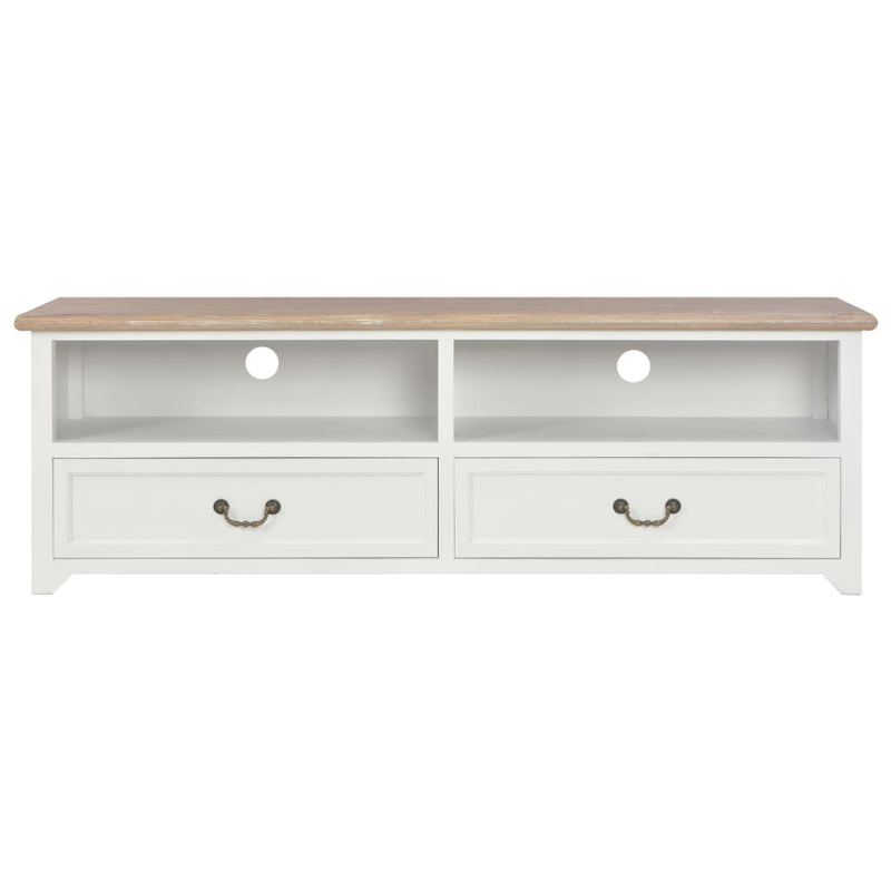 vidaXL TV Cabinet White 120x30x40 cm Wood