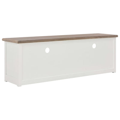 vidaXL TV Cabinet White 120x30x40 cm Wood