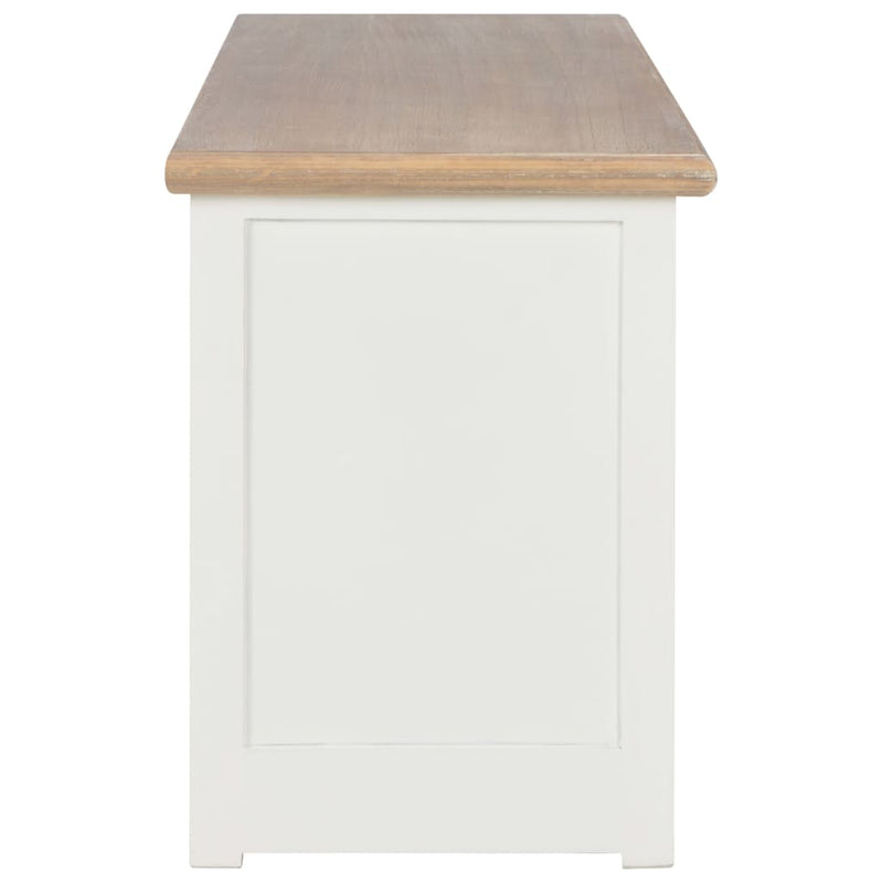 vidaXL TV Cabinet White 120x30x40 cm Wood