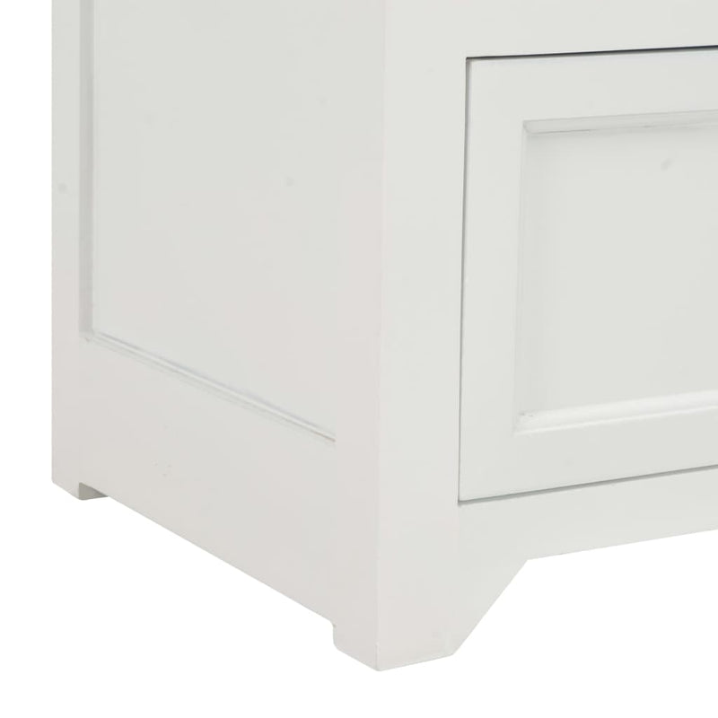 vidaXL TV Cabinet White 120x30x40 cm Wood