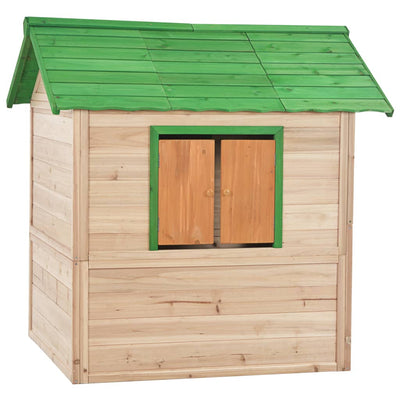 vidaXL Kids Play House Fir wood Red