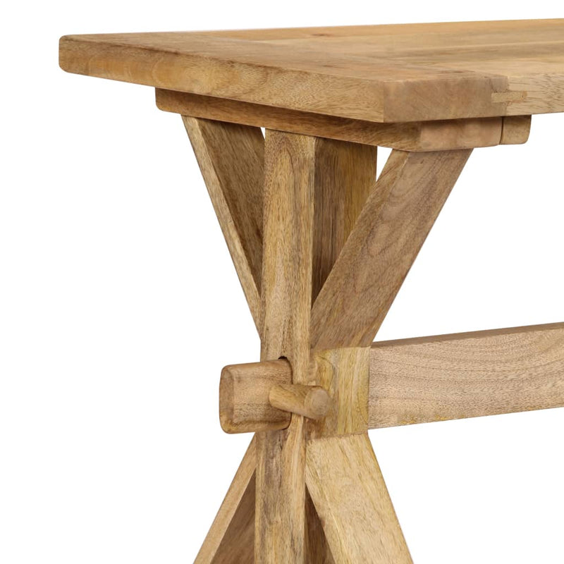 vidaXL Hall Bench 120x35x45 cm Solid Mango Wood