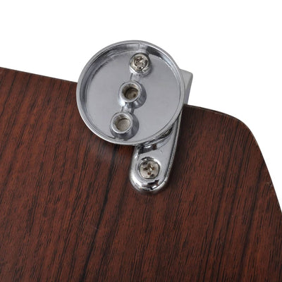 vidaXL Toilet Seats with Lids 2 pcs MDF Black