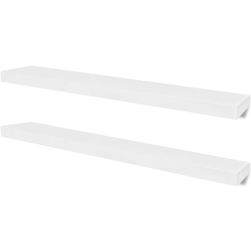 vidaXL Wall Shelves 4 pcs White 60 cm