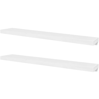 vidaXL Wall Shelves 4 pcs White 60 cm