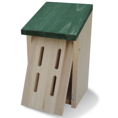 vidaXL Butterfly Houses 8 pcs Wood 14x15x22 cm