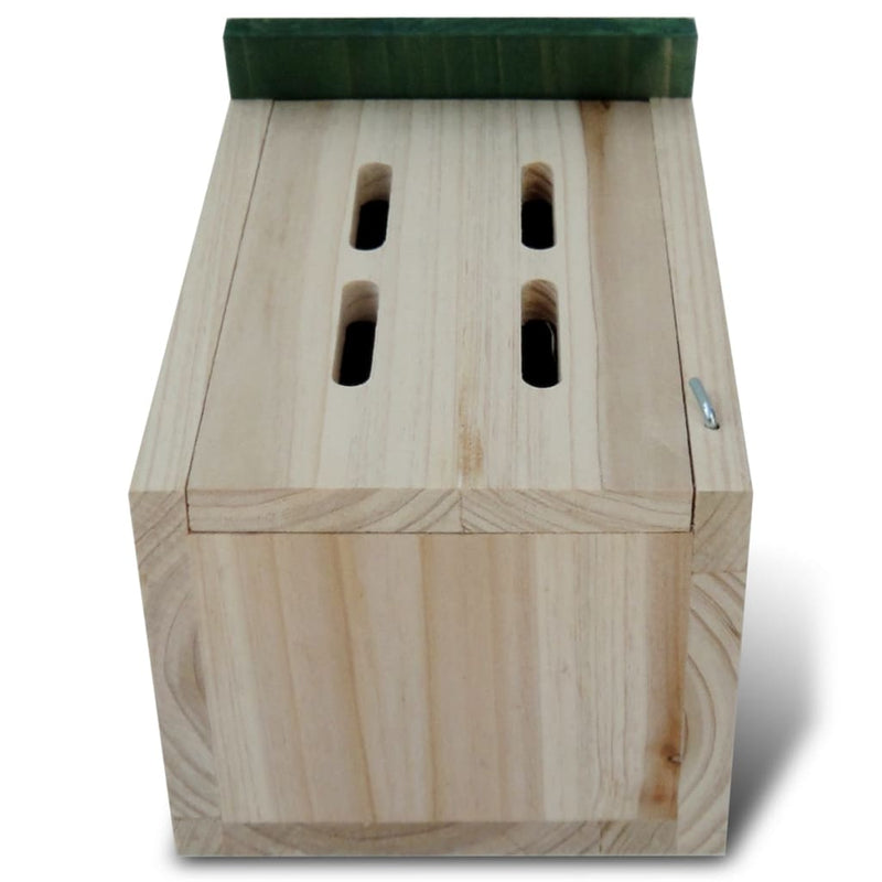 vidaXL Butterfly Houses 8 pcs Wood 14x15x22 cm