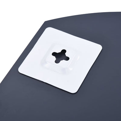 vidaXL Wall Mirror with Shelf 30x50 cm Tempered Glass