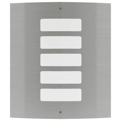 vidaXL Wall Lamp Waterproof Stainless Steel
