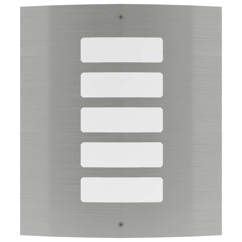 vidaXL Wall Lamp Waterproof Stainless Steel