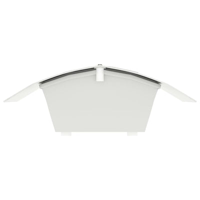 vidaXL Wall Lamp Waterproof Stainless Steel