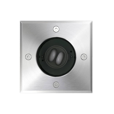 vidaXL Outdoor Ground Lights 3 pcs Square