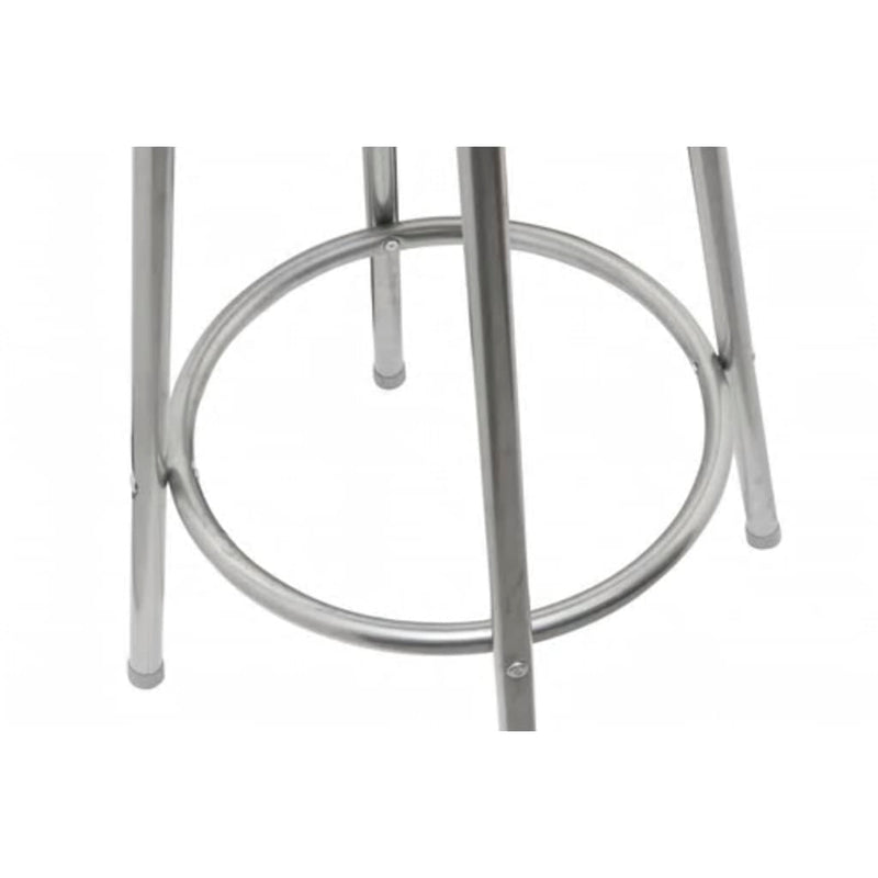 vidaXL Bar Stools 2 pcs Brown Steel