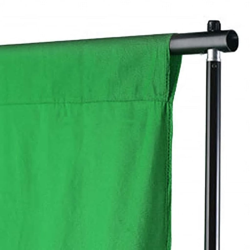 vidaXL Backdrop Cotton without Stand Green 600x300 cm Chroma Key