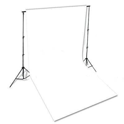 vidaXL Backdrop Cotton without Stand Black 600x300 cm