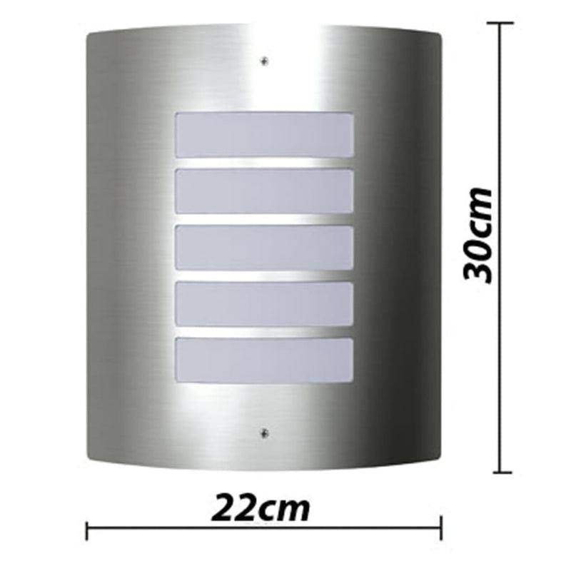 2 Stainless Steel Waterproof Wall Lights 60W
