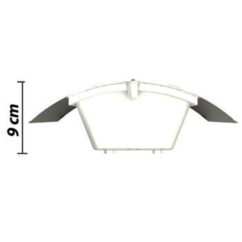 2 Stainless Steel Waterproof Wall Lights 60W