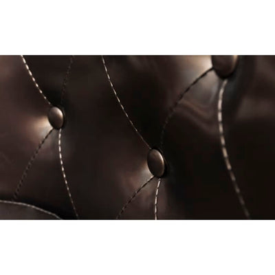 vidaXL Tub Chair Silver Faux Leather