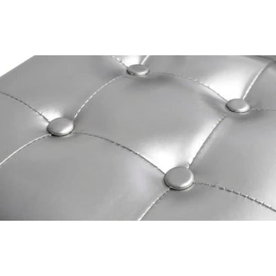 vidaXL Tub Chair with Footstool Brown Faux Leather