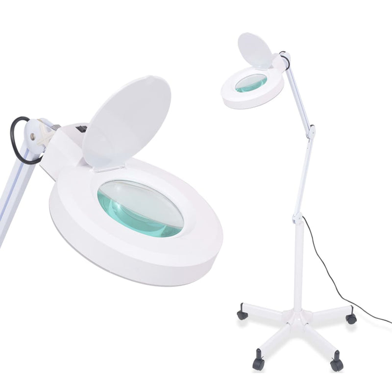 vidaXL Standing Magnifying Lamp