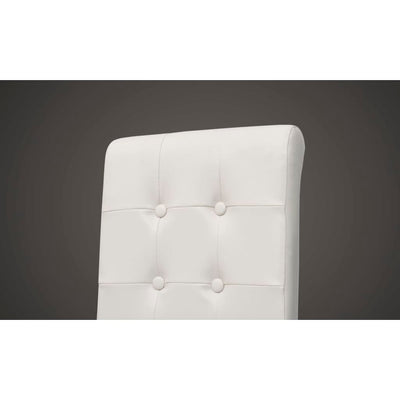 vidaXL Dining Chairs 4 pcs Black Faux Leather