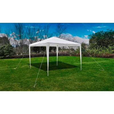 vidaXL Pyramid-Roof Garden Gazebo Pavilion 3 x 3 m