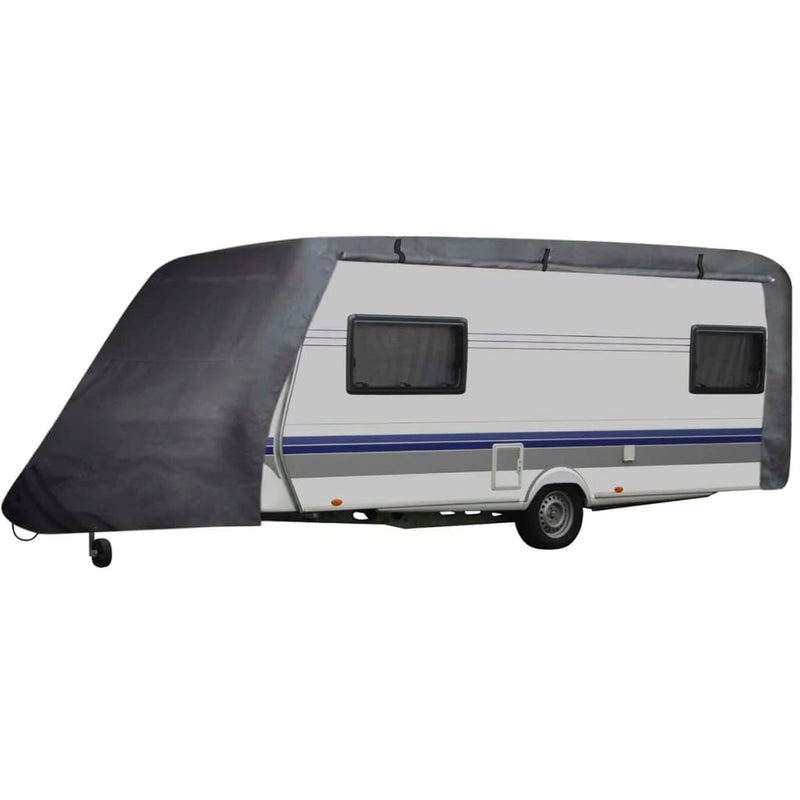 vidaXL Caravan Cover Grey S