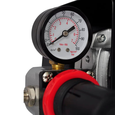 vidaXL Airbrush compressor set with 3 pistols 255 x 135 x 220 mm