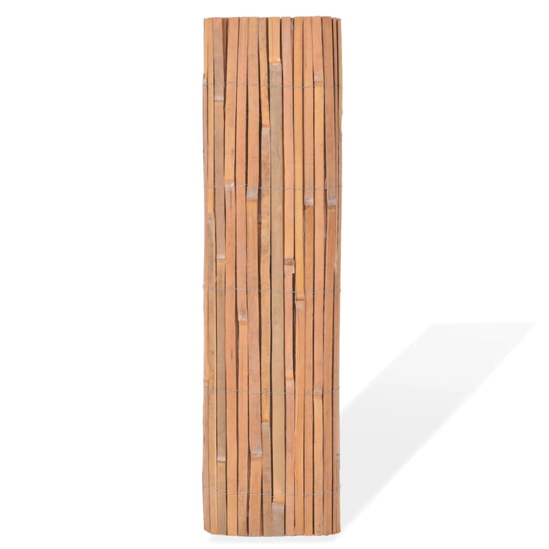 vidaXL Bamboo Fence 100x400 cm