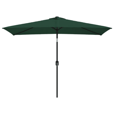 vidaXL Garden Parasol 200 x 300 cm Green Rectangular