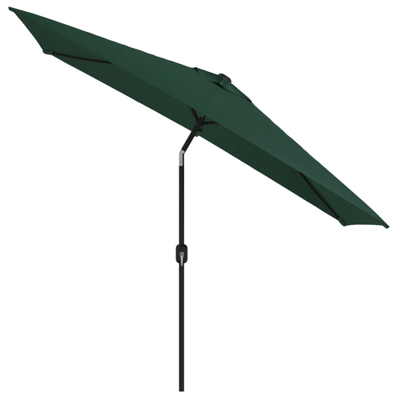 vidaXL Garden Parasol 200 x 300 cm Green Rectangular