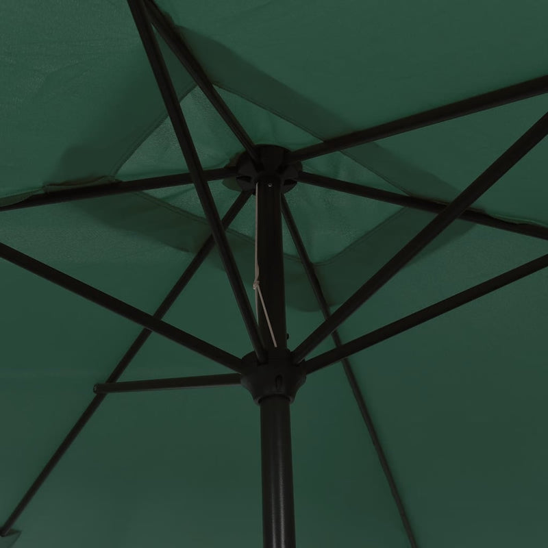 vidaXL Garden Parasol 200 x 300 cm Green Rectangular