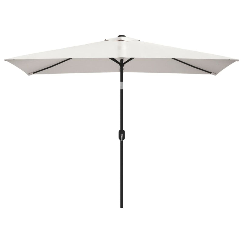 vidaXL Garden Parasol 200 x 300 cm Green Rectangular