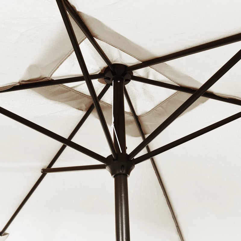 vidaXL Garden Parasol 200 x 300 cm Green Rectangular