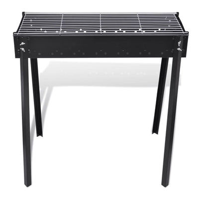 vidaXL BBQ Stand Charcoal Barbecue Square 75 x 28 cm