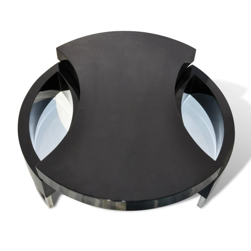 Coffee Table Shape-adjustable High Gloss White